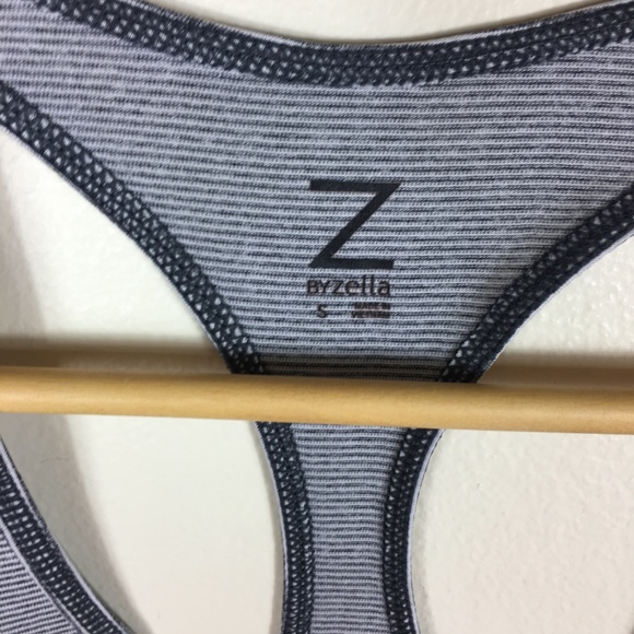 Zella Striped Racerback Workout Tank - Picture 3 of 5